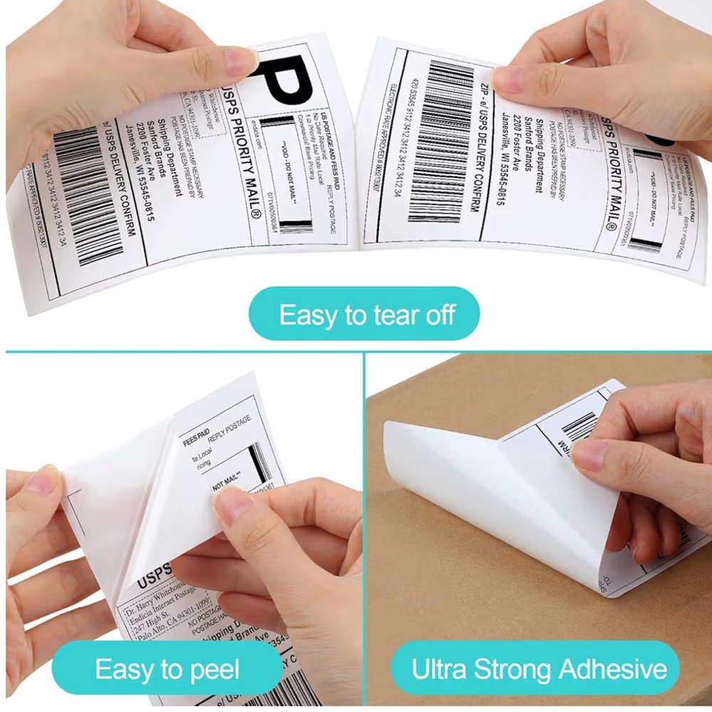 150 Thermal Labels - Picture 2 of 3